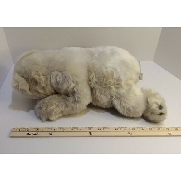 GUND Polar Bear Plush 18” Cream White Stuffed Animal American Eagle Outfitters - Picture 9 of 9